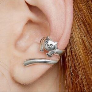 Cute Cat Ear Cuff Earring